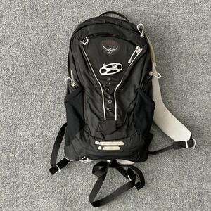 Osprey‎ Syncro 10 Hydration Backpack 10L Black Mens Medium Raincover Hiking